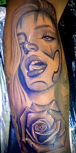 Explore st michael the archangel tattoos ideas, creative tattoo ideas in Downey, available at Superior Ink Tattoo and Piercings
