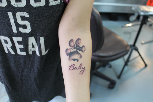 Explore small disney tattoo ideas, creative tattoo ideas in Fort Myers, available at Tiger Lotus Tattoo and Piercing