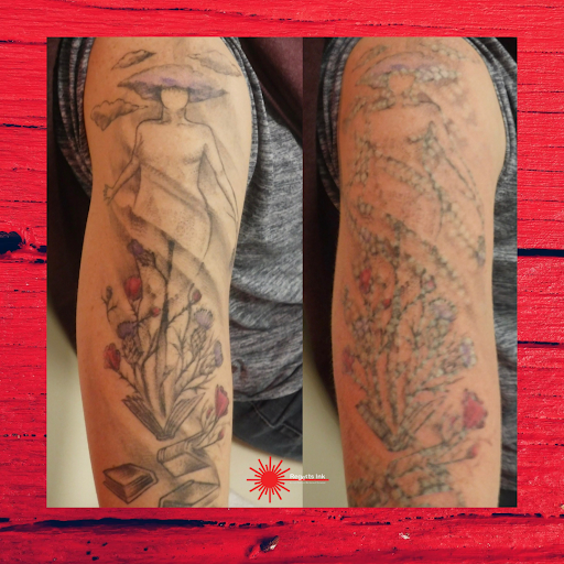 Explore lower arm half sleeve tattoo ideas, creative tattoo ideas in Morrisville, available at Regerts Ink Removal