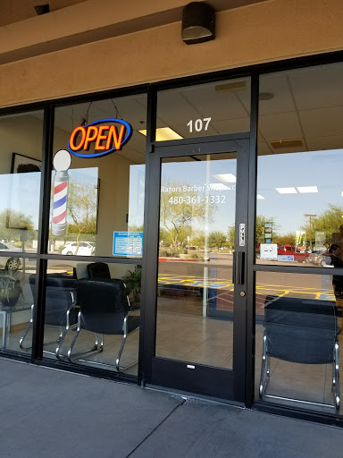 Barber Shop «Razors Barber Shop», reviews and photos, 1762 South Greenfield Road Suite 107, Mesa, AZ 85206, USA