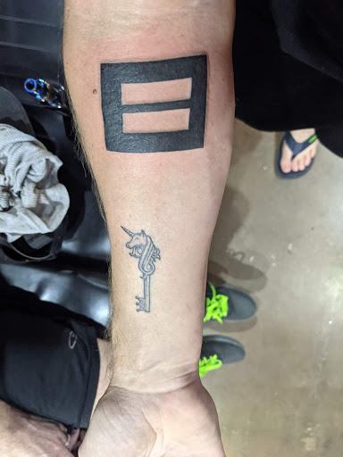 Explore triquetra tattoo ideas, creative tattoo ideas in Phoenix, available at The Snooty Fox Tattoo and piercing