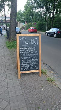 Menu / carte de Cafe Puschkin à Erfurt