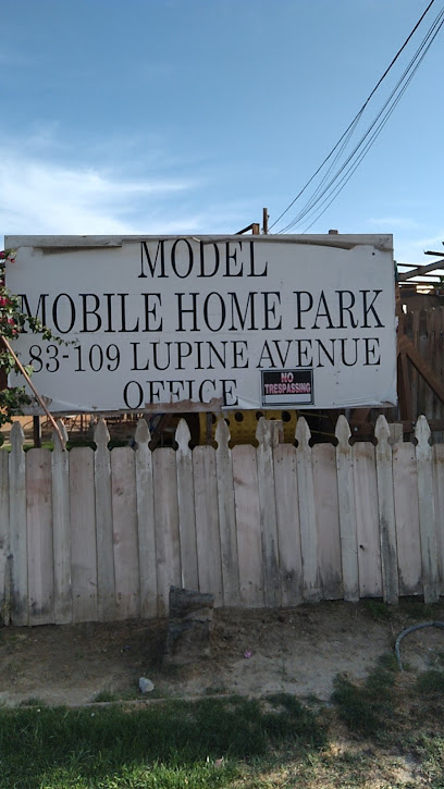Model Mobile Home Park