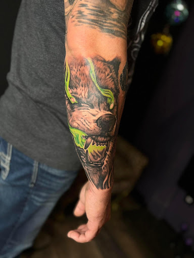 Explore word tattoo ideas for guys, creative tattoo ideas in Warner Robins, available at Untold Pain Tattoo Studio