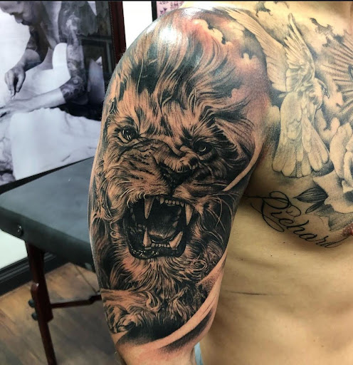 Explore tattoo party ideas, creative tattoo ideas in Fresno, available at American High Voltage Tattoo