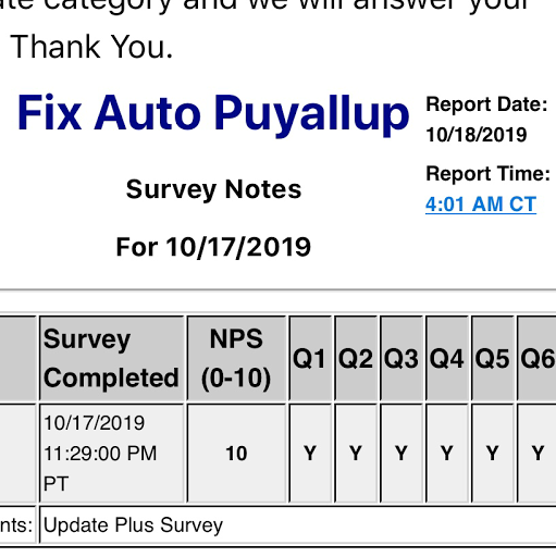 Auto Body Shop «Fix Auto Puyallup», reviews and photos, 11403 Valley Ave E, Puyallup, WA 98372, USA