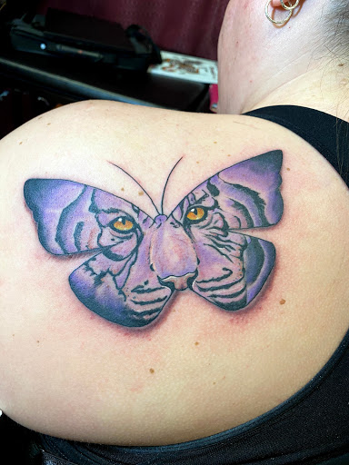 Explore male sleeve tattoo ideas, creative tattoo ideas in Katy, available at Artistic Impressions Tattoo Studio