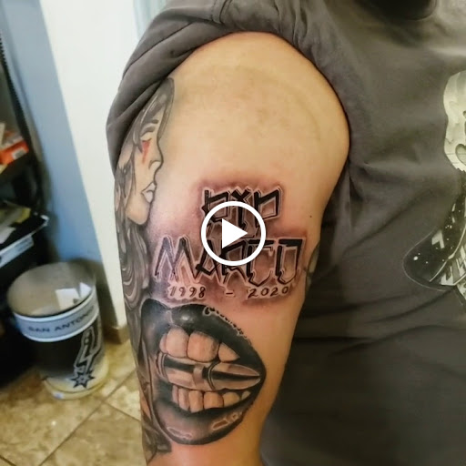 Explore good omens tattoo ideas, creative tattoo ideas in Reading, available at Way Of Life Tattoo Studio