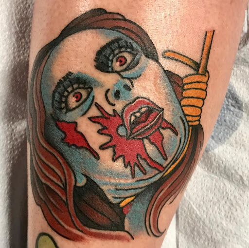 Explore stitching tattoo ideas, creative tattoo ideas in Delmar, available at Resolute Tattoo