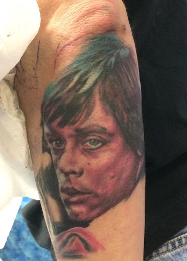 Explore amor fati tattoo ideas, creative tattoo ideas in Aurora, available at Ronin Tattoo Studio INC