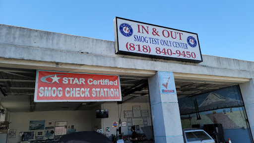 In & Out Smog Test Only Center