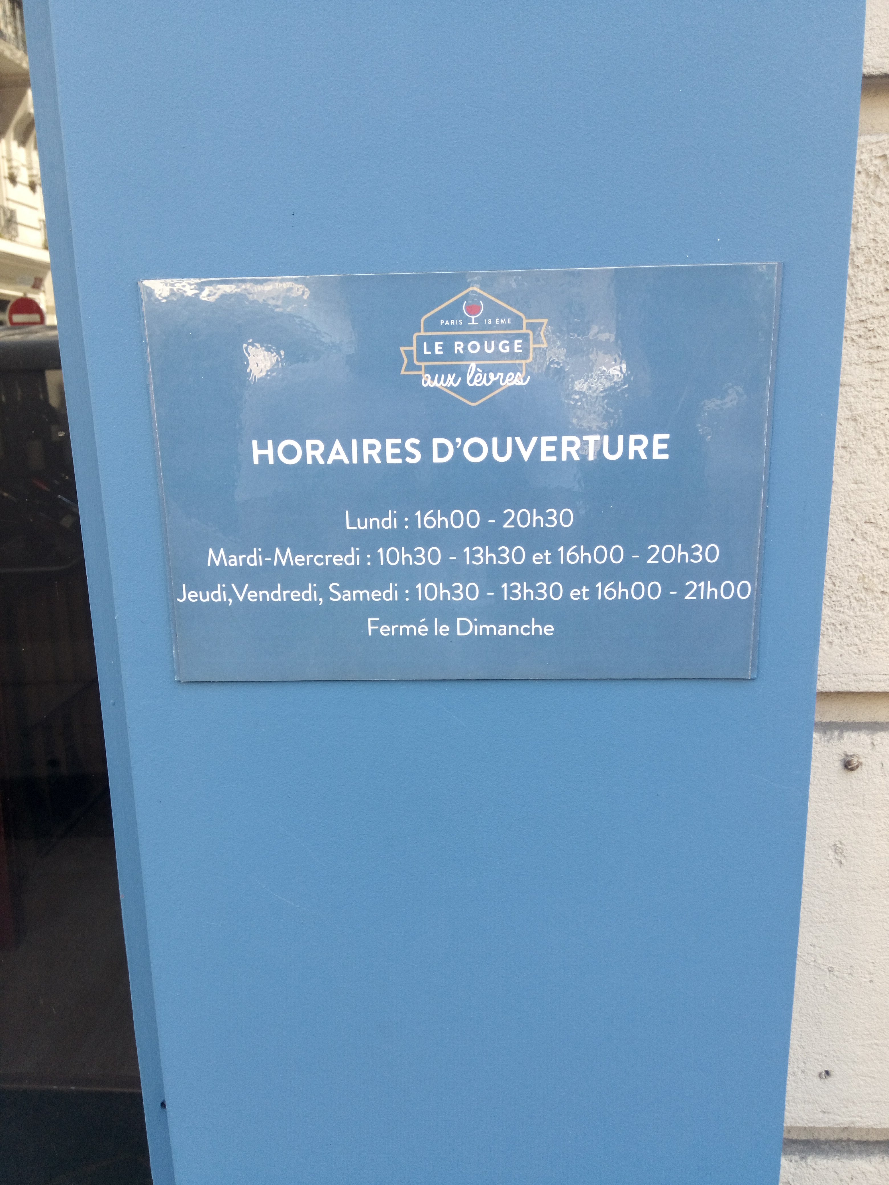 Photo n° 1 de l'avis de mole75. fait le 22/04/2018 à 18:35