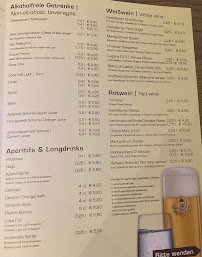 Carte du Café Ristorante Da Capo à Lindau