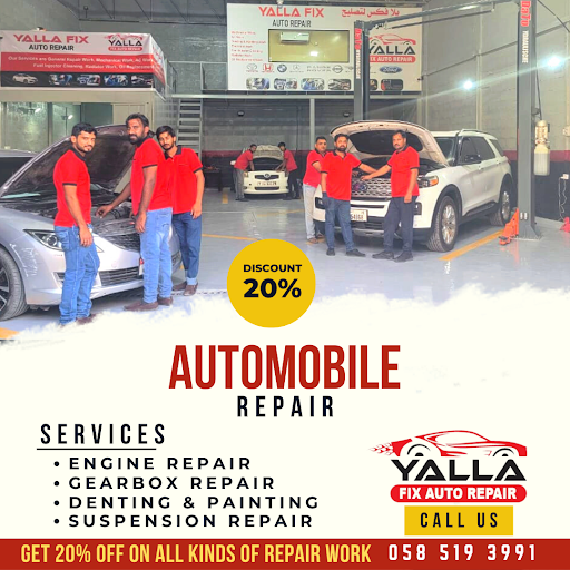 Yalla Fix auto repair Vehicle Repair Shop in Umm Ramool