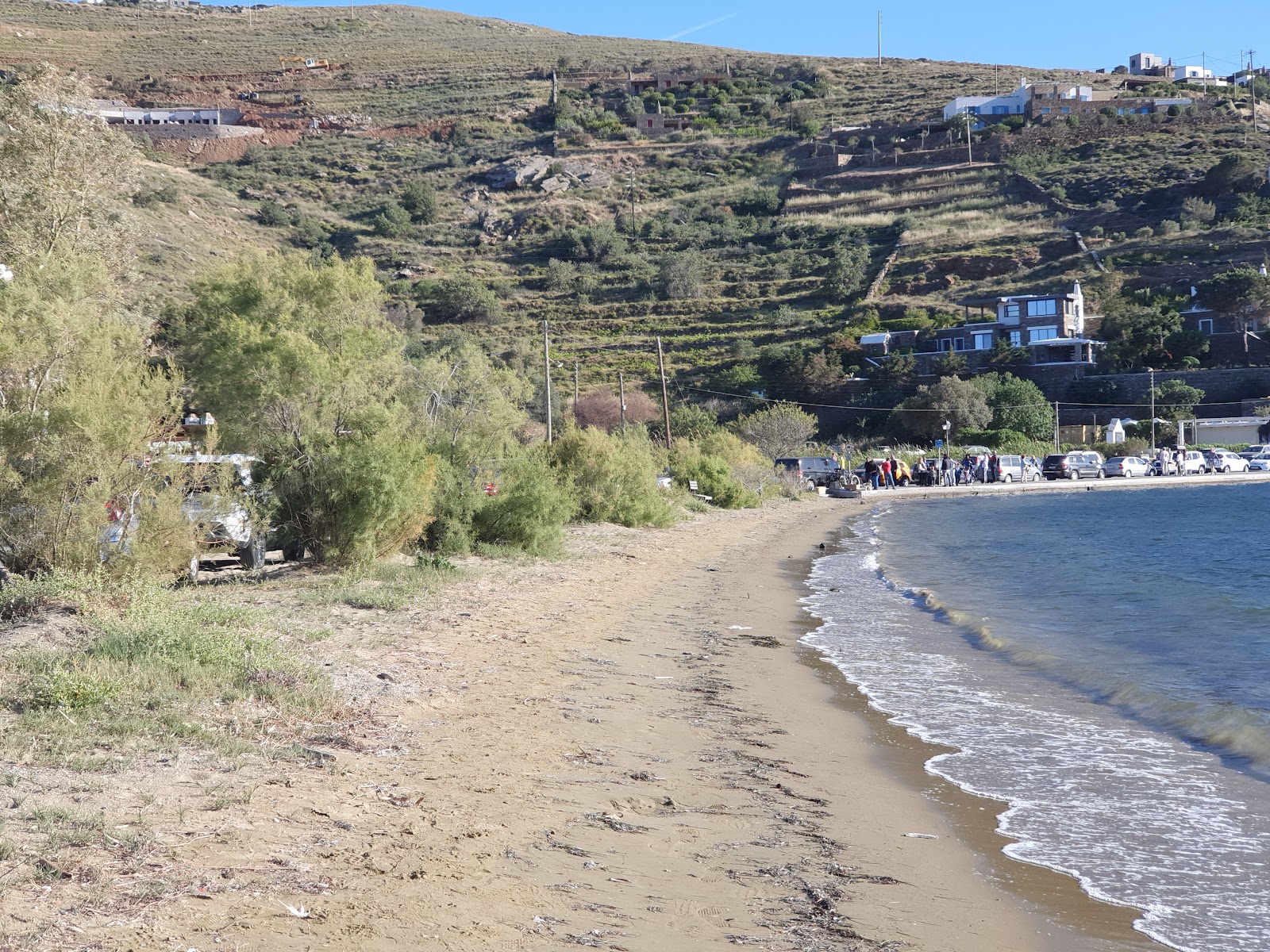 Foto di Vourkari Beach area servizi