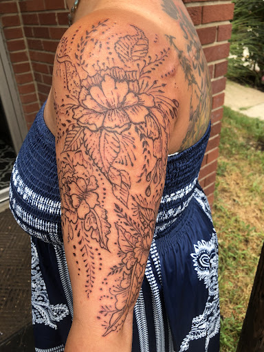 Explore black white tattoo ideas, creative tattoo ideas in Athens, available at As Without So Within Tattoo