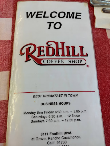 Coffee Shop «Red Hill Coffee Shop», reviews and photos, 8111 E Foothill Blvd A, Rancho Cucamonga, CA 91730, USA