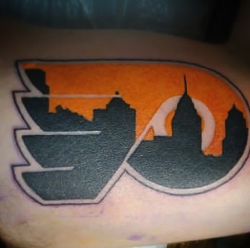 Explore linear tattoo ideas, creative tattoo ideas in Ambler, available at Tattoo GalaxyAmbler Piercing & Custom Tattoos