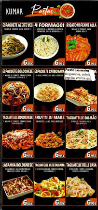 Kumar-Doner Kebab e Pizzeria à Lisbon menu