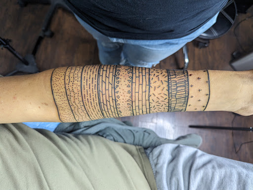 Explore rip tattoo ideas, creative tattoo ideas in Sierra Vista, available at Battleship Tattoo Shop