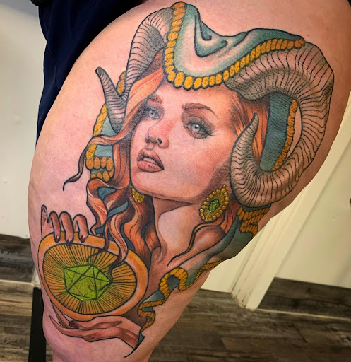 Explore tattoo chest cover up ideas, creative tattoo ideas in Transfer, available at Studio Antherium Tattoo