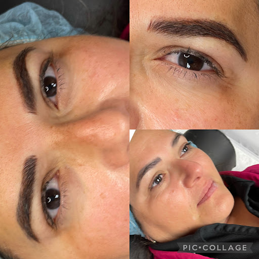 Explore valentine's day tattoo ideas, creative tattoo ideas in Savannah, available at Haute Brows. Cosmetic Tattoo