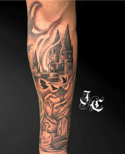 Explore samurai champloo tattoo ideas, creative tattoo ideas in Palmyra, available at Muse Tattoo & Body Piercing