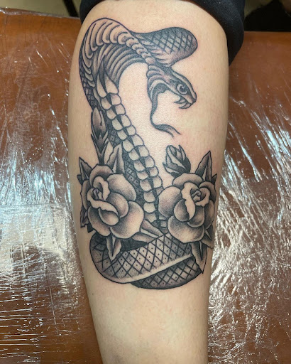 Explore zodiac sign tattoo ideas, creative tattoo ideas in Milwaukee, available at Mike Davenport Tattoo