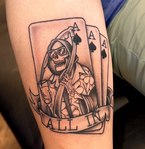 Explore father tattoo ideas, creative tattoo ideas in Honolulu, available at Aloha Tattoo Waikiki Hilton Hawaiian Village Rainbow Bazaar