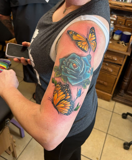 Explore fingerprint tattoo ideas, creative tattoo ideas in South Padre Island, available at Seven Sparrows Tattoo