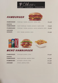 Musa's Kebap-Pizzeria-Panineria à Laveno-Mombello carte