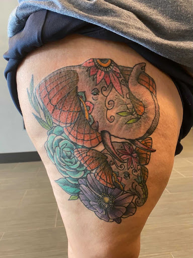 Explore adventure tattoo ideas, creative tattoo ideas in Palm Harbor, available at Angry Owl Tattoo and Piercing