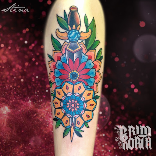 Explore dates tattoo ideas, creative tattoo ideas in Portsmouth, available at Grim North Tattoo and Piercing