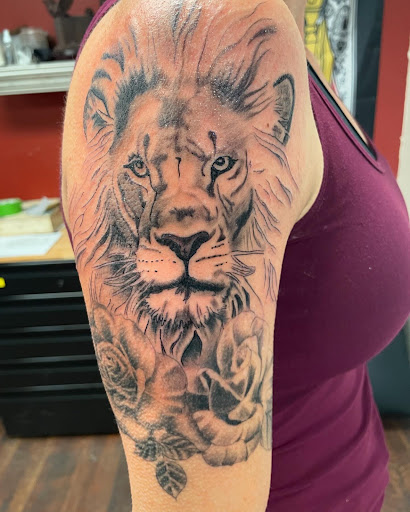 Explore tattoo ideas for females, creative tattoo ideas in Camden, available at The Golden Goose Tattoo Studio