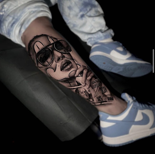 Explore als tattoo ideas, creative tattoo ideas in Stockbridge, available at Black Rose Tattoo Collective