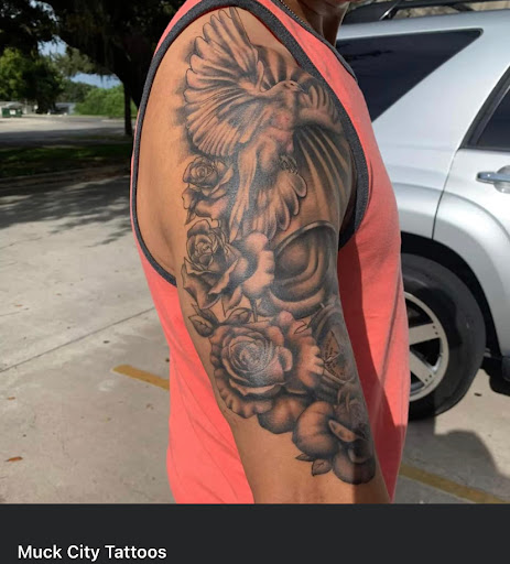 Explore male groin tattoo ideas, creative tattoo ideas in Okeechobee, available at Muck City Tattoos & Piercings