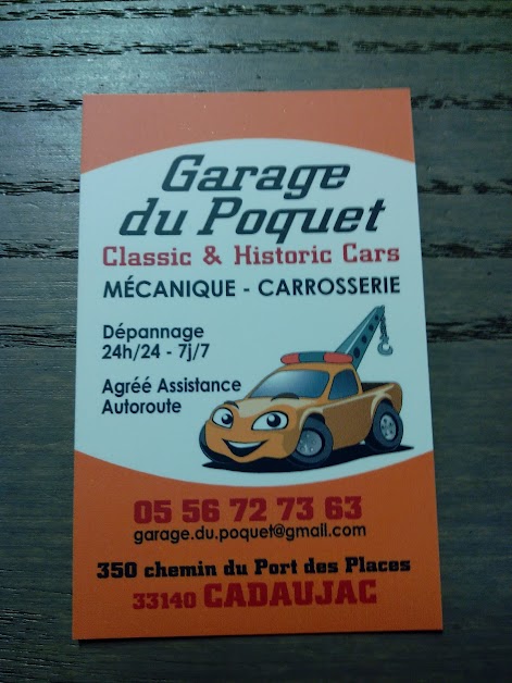 Garage du Poquet Bertrande à Cadaujac