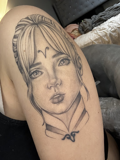 Explore son and daughter tattoo ideas, creative tattoo ideas in Baldwin, available at Moonlight Gallery