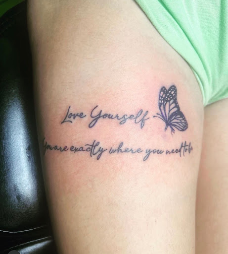 Explore winnie the pooh tattoo ideas, creative tattoo ideas in Peoria, available at Modern Ink Tattoo