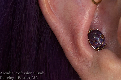 Explore oilfield tattoo ideas, creative tattoo ideas in Boston, available at Arcadia Body Piercing