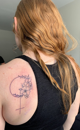 Explore tattoo on foot ideas, creative tattoo ideas in Grand Rapids, available at Zodiac Lines Tattoo Co.