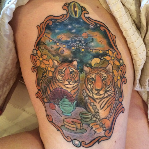 Tattoo Shop «Thistle and Pearl Tattoo», reviews and photos, 107 Merrimon Ave #310, Asheville, NC 28801, USA