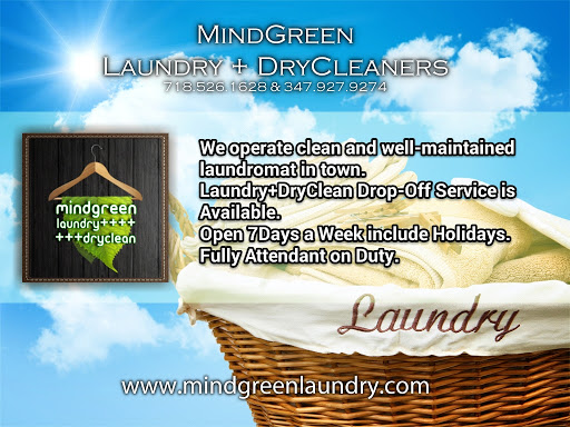 Laundromat «MindGreen Laundry + Dry Cleaners (www.mindgreenlaundry.com)», reviews and photos, 168-21 Hillside Avenue, Jamaica, NY 11432, USA