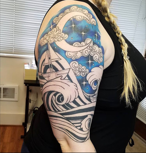 Explore mens ring tattoo ideas, creative tattoo ideas in Bothell, available at Hometown Tattoo