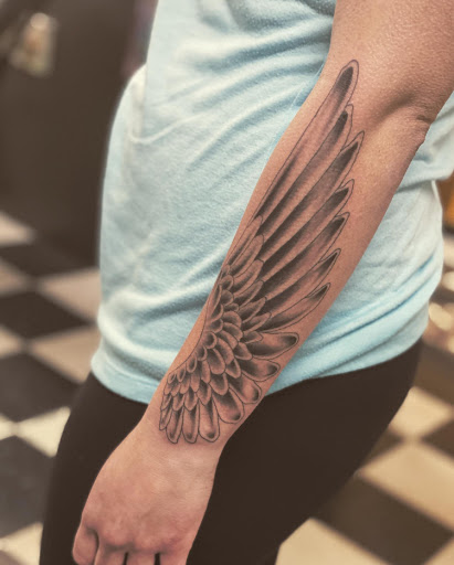 Find simple mens tattoo ideas for your next unique tattoo in Stevens Point at Black Rabbit Tattooing