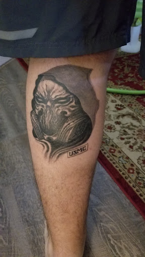 Explore new father tattoo ideas, creative tattoo ideas in Gilbert, available at Fifth Estate Tattoo