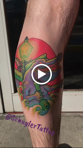 Explore tattoo ideas floral, creative tattoo ideas in Savannah, available at Tramp Art Studios