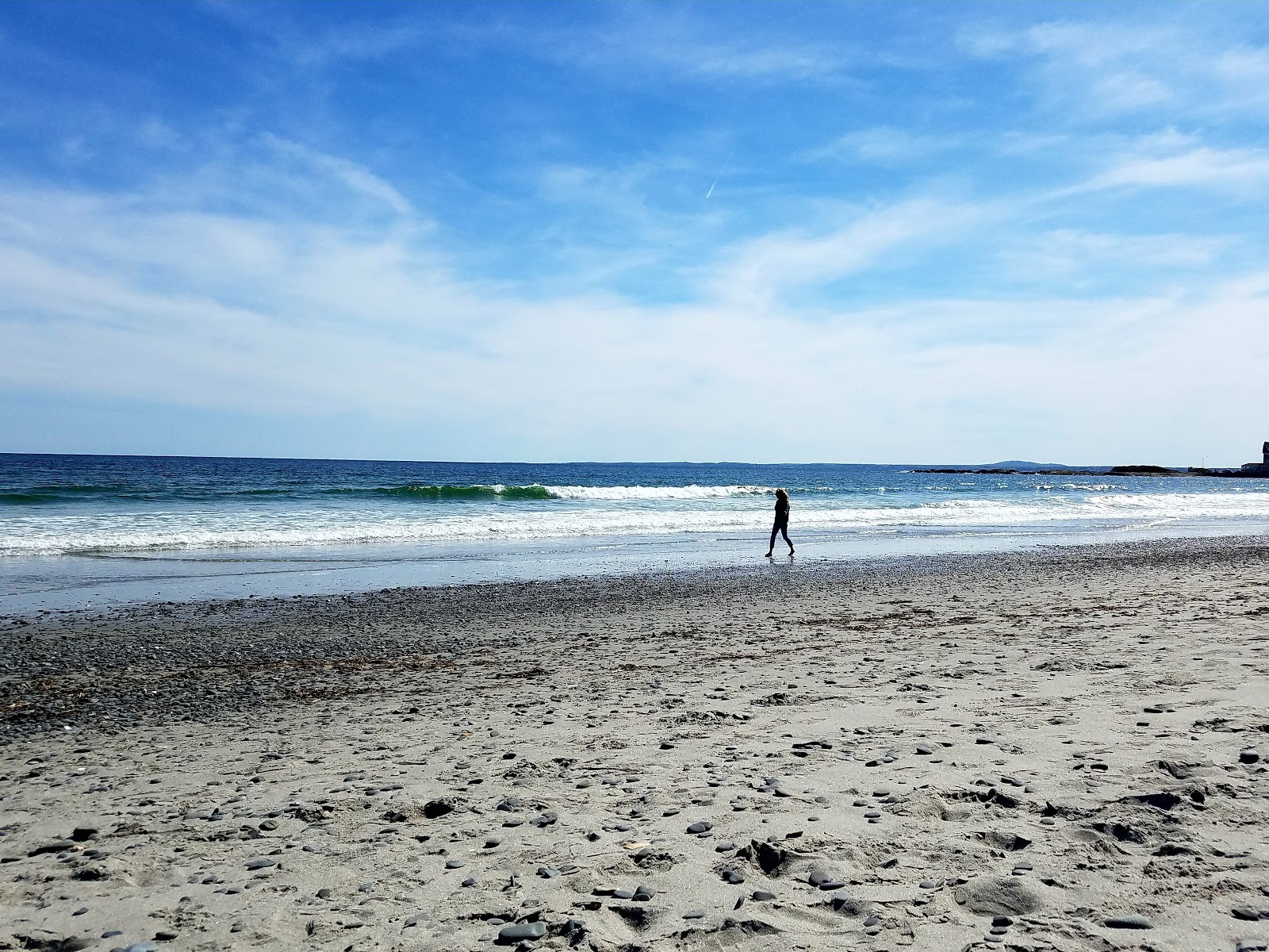 Photo de Goochs beach - bon endroit convivial pour les animaux de compagnie pour les vacances