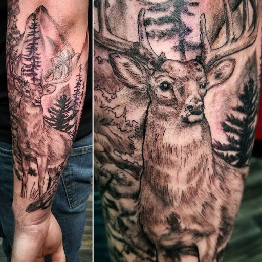 Explore god of war tattoo ideas, creative tattoo ideas in Anchorage, available at SDITATTOO, LLC