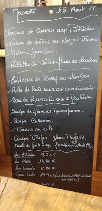 Restaurant L'Assiette II à Guyonvelle (la carte)